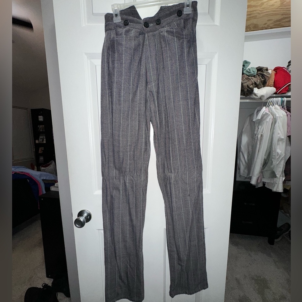 Men’s Plaid Newsies pants